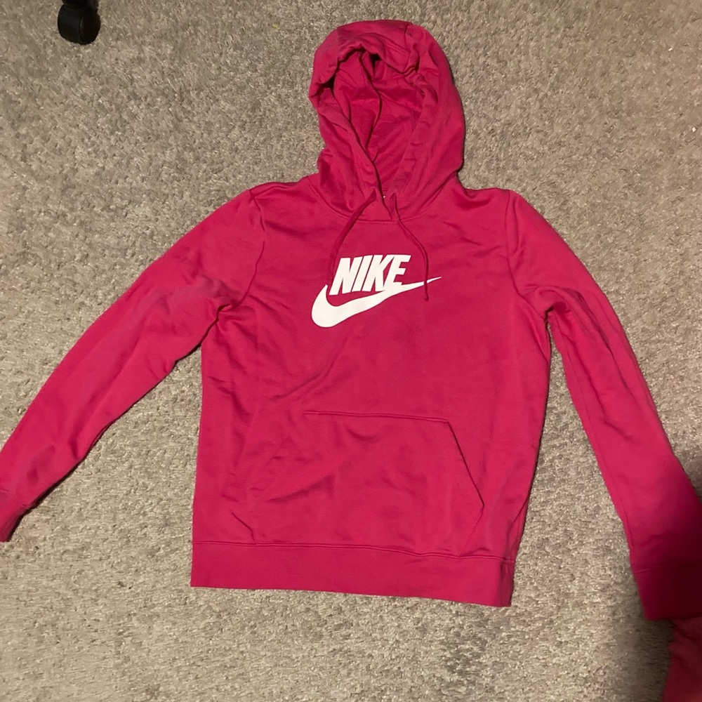 Hot Pink Nike Hoodie